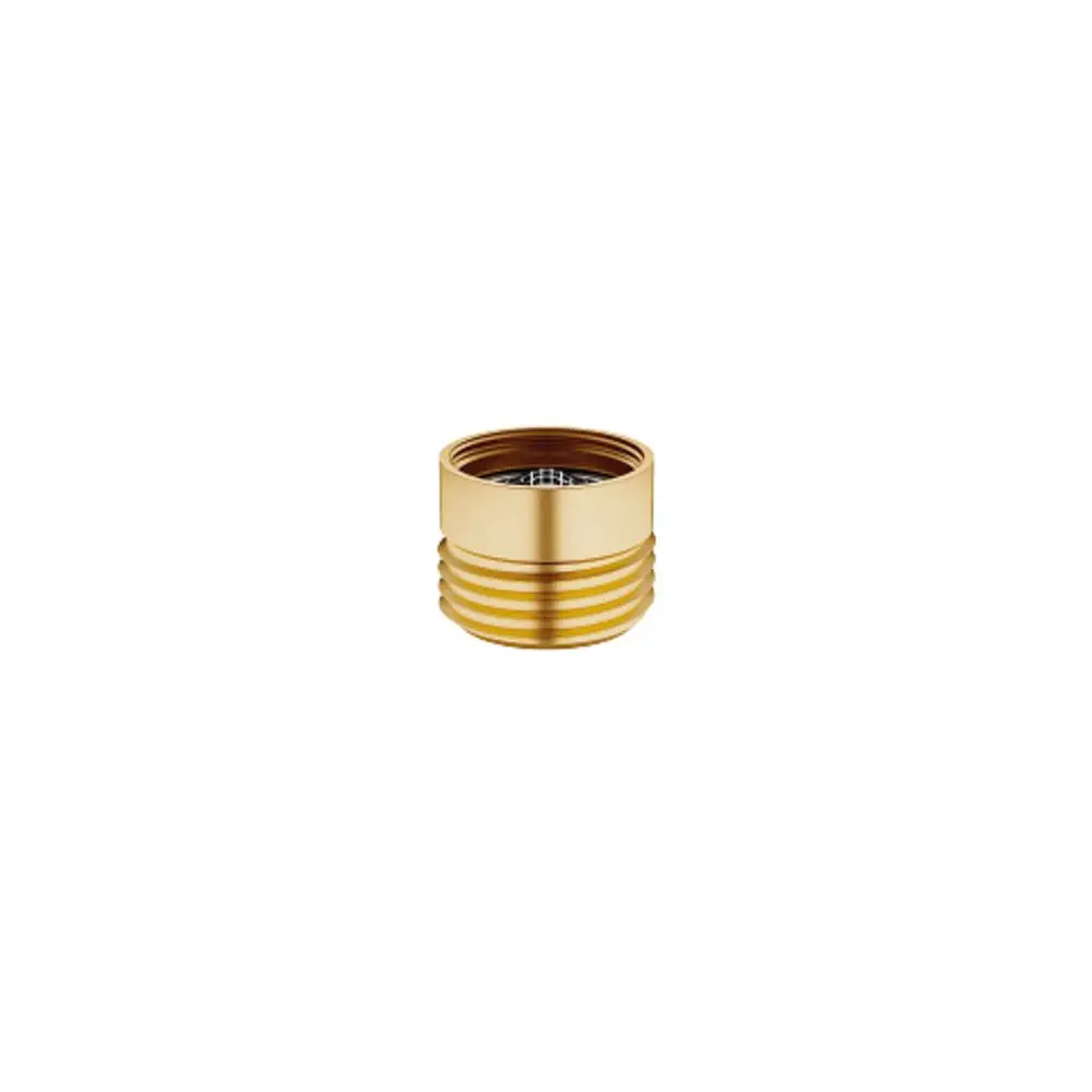 DORNBRACHT Adapter für Brauseabgang SERIENNEUTRAL 12202979 3/8'' x 1/2'' Messing gebürstet (23kt Gold), 12202979-28 Galeriebild 1